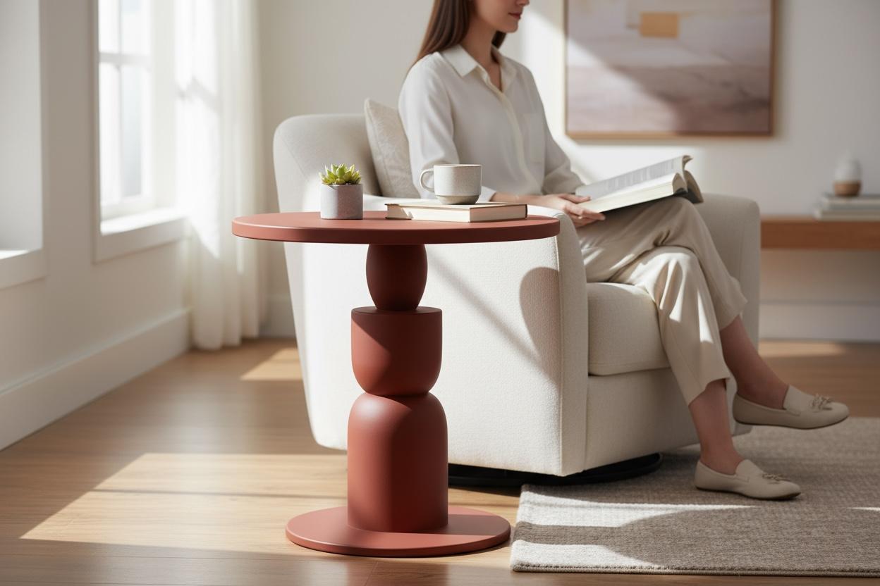 Modüler Pedestal Lounge Masası